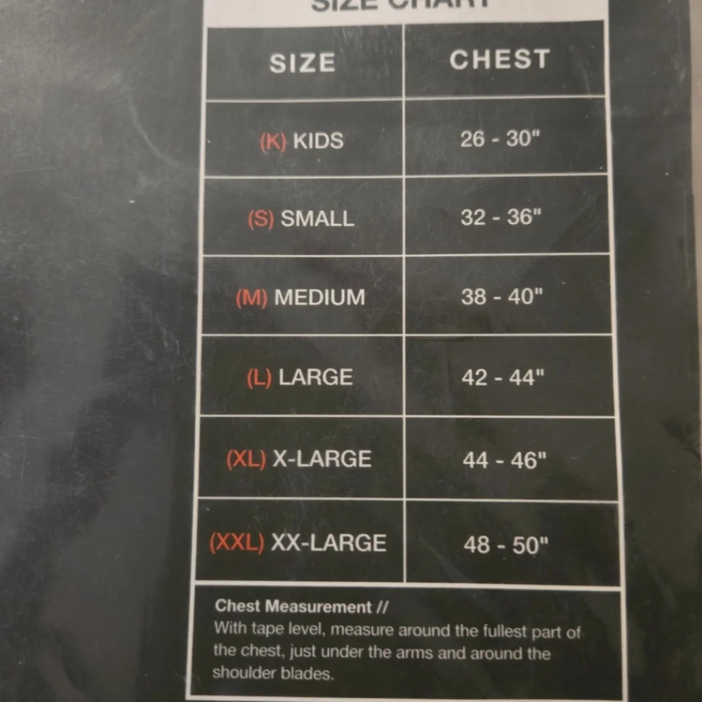 Shift Commando XP Rib Vest Child's Large NIP - Picture 3 of 7